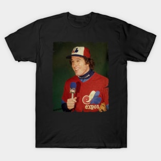 Gary Carter in Montreal Expos T-Shirt